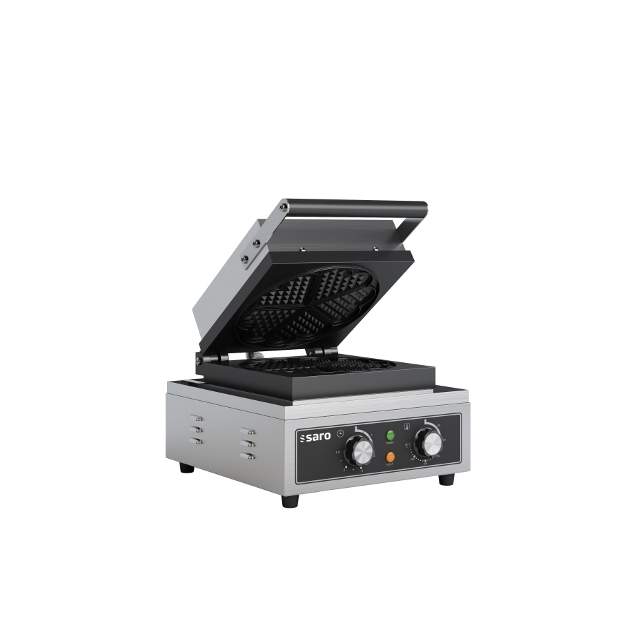 Wafelijzer 1,5 kW | Voor hartvormige wafels